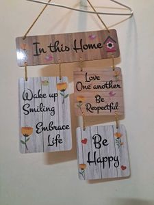 Wooden Wall Hanging