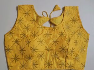 Readymade Blouse With Beautiful Star Design