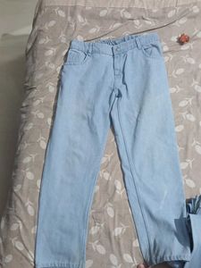 blue washed bottoms