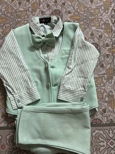 Boys Mint Green Outfit