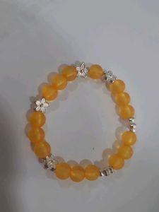 Yellow Beaded Bracelet