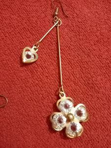 Flower Stone Earrings