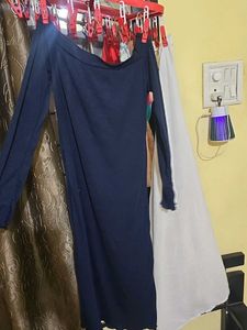 Elegant Navy Blue Dress