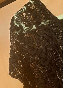 Stunning Shimmery Black Party Gown