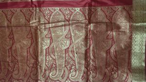 Banarasi Silk Sari With Unstitched Blouse