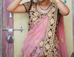 Heavy Wedding Lehnga With Blouse And Duppata