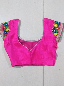 Pink Stiched Blouse