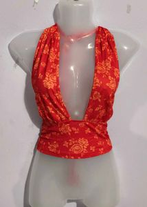 SHEIN HELTER NECK TOP