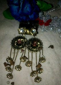 Floral Drop Earrings