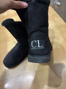 Carlton London Warm Long Lined Boots