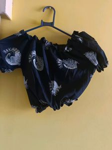 Crop Top And Long Skirt