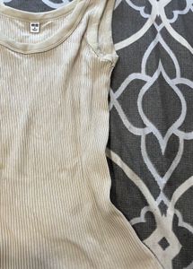 Uniqlo Beige Tank Top