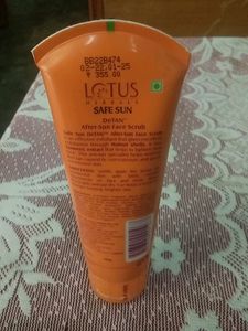 LOTUS SAFE SUN DeTAN After-Sun SCRUB