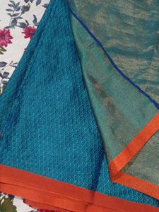 Beautiful Navy Blue Saree