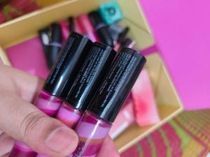 Combo Of 3 Plum Soft Swirl Lip Glosses