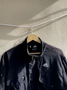 Adidas Black Windbreaker Jacket