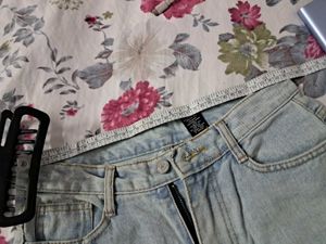 Korean Light Wash Denim Jeans