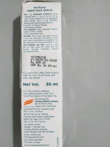 Himalaya Purifying Neem Face Serum