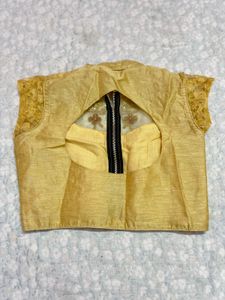 Designer Golden Blouse