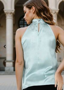 Elegant Halter Neck Top