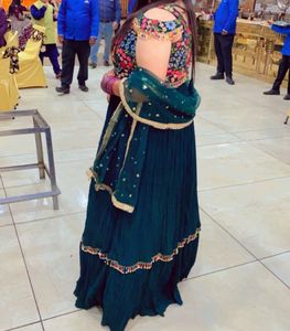 Bottle Green Lehenga 💚