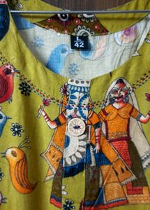 Kalamkari Long Kurta