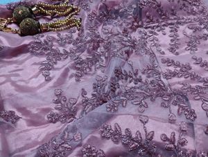 Pink Embroidered Lehenga Skirt