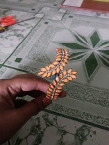 Beautiful Bangle Type Bracelet Silk Thread