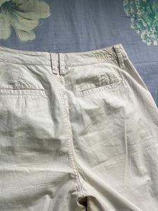 Beige Corduroy Pants