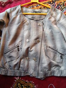 Grey Colour Outer Wear