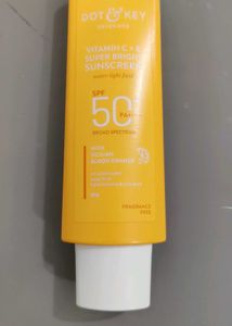 Vitamin C +E super bright sunscreen