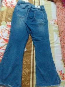 Flared Denim Jeans