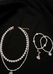 Beaded Necklace And Bracelets