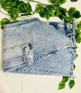Denim Pickle Cargo Jeans