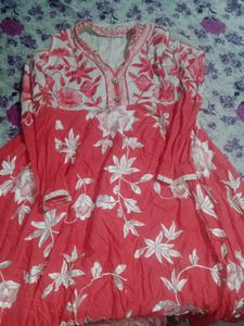 Beautiful Red gown Frock