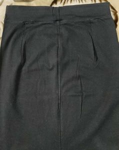 Black Pencil Skirt With Top