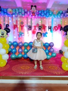 (1-2.5Yr )Princess Peach Colour Frock