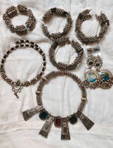 Combo Oxidised Jewellery Set