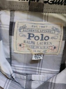 Original Ralph Lauren Plaid Shirt