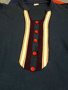 woollen short  Kurti