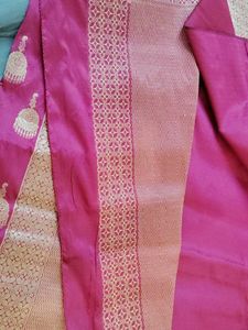 Pink 🩷 Banarasi Saree