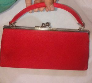 Red Vintage Style Handbag