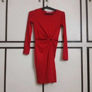 Red  Mini Dress
