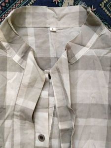 Vintage Plaid Tunic Dress