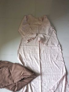 Embroidered Tunic &amp; Pants Set