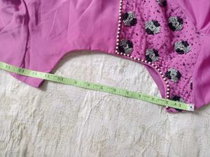 Elegant Pink Ethnic Gown