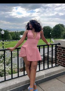 🔻PRICE DROP- NEW ZARA- Elegant Pink Halter Dres