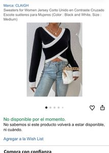 Chic Black &amp; White Crop Top