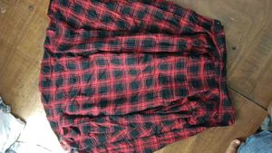 Red &amp; Black Flannel Shirt