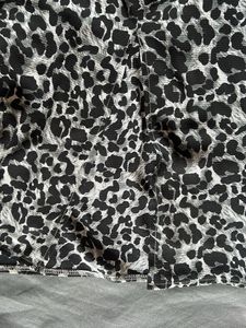 Animal Print Midi Skirt with slit